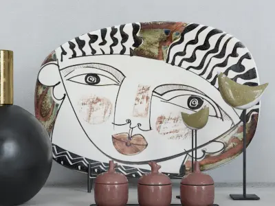 Decorative set J1 3D model