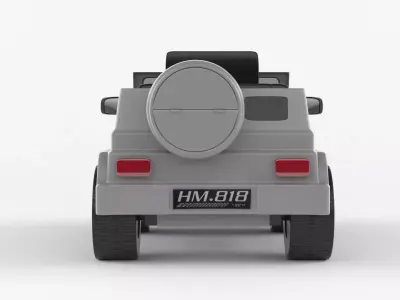 Electric Car for Kid 3D model from CGTrader