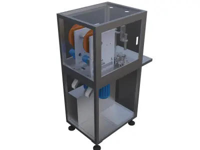 Benchtop grinder 3D model