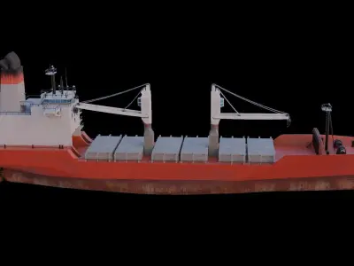 Cargo Ship 3D model