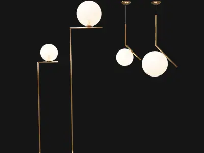 FLOS Lights Family part II 3D model