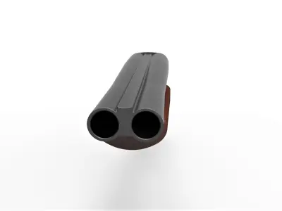 Double Barreled Shotgun Boomstick from The Evil Dead 3D model