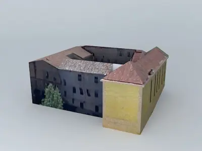 Mother of God Convent historic  Free 3D model