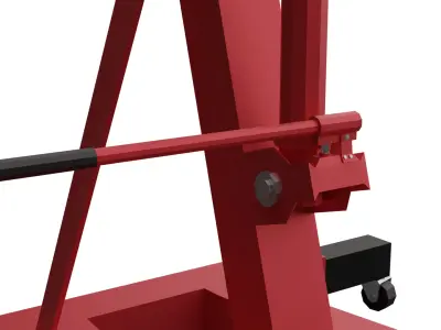 Engine Lifter Low Poly 3D model