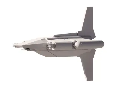 Spaceship-spacecraft-Ultra14 3D model