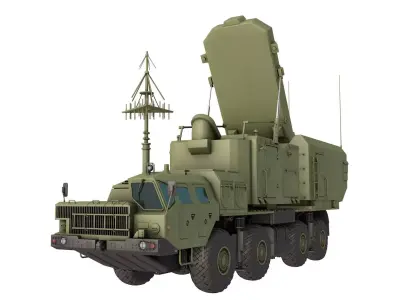 5N63S Radar Flap Lid B 3D model