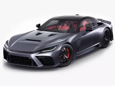 3D Toyota GR GT 3D model