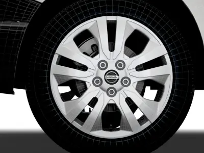 Nissan NV 300 Van 2021 wheel 3D model