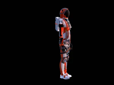 Astronaut Spacesuit  3D model