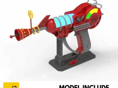 Ray Blaster - Call of Duty - STL CAD bundle - Commercial Use 3D print model