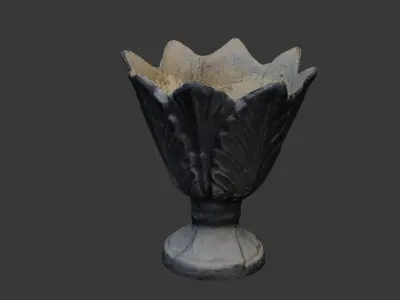 Antique Decorative Vase 3D Scan Low-poly 3D model