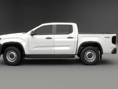 VW Amarok 2024 Base 3D model
