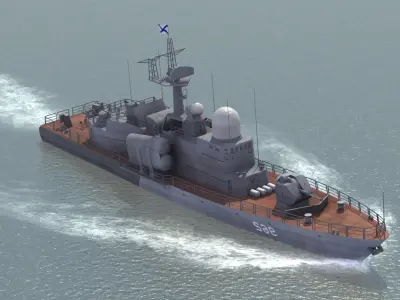 Tarantul II Corvette 3D model