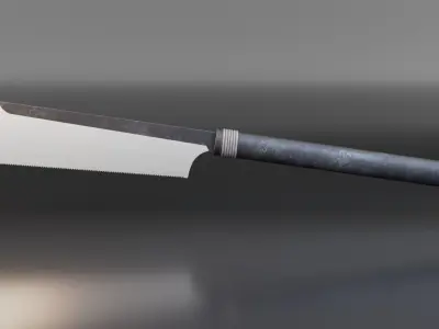 Saw Pack Free low-poly 3D model