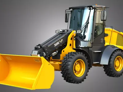  326 P-Tier Compact Wheel Loader - Special Edition 3D print model