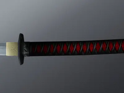 Hand-painted Swords Pack Low-poly 3D model