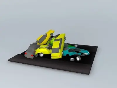 Hard Collision Free 3D model purchase