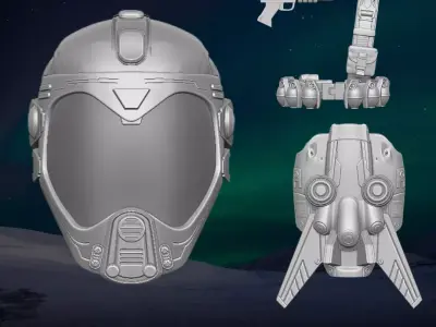 Targat GI Joe Fan Art kit3D printable File For Action Figures 3D print model