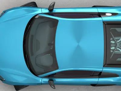 Audi R8 2020 3D model