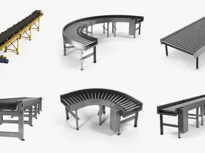 Conveyors Collection 3D model