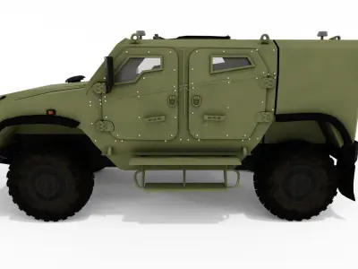 Gerlach Armoured Vehicle 3D model
