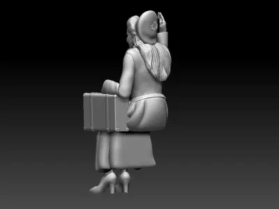 PASSENGER 3D print model 12