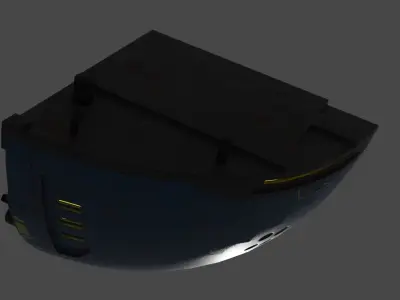 Old Y2J Hollow Sphere Low-poly 3D model