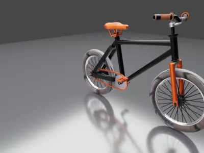 Bicycle in Blender 3D model