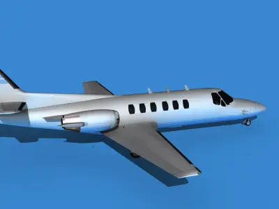 Cessna Citation 550 II Bravo V03 3D model