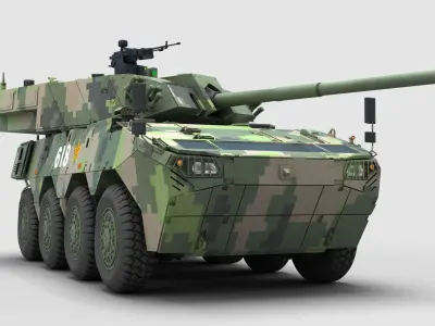 Chinese ZTL-19 Infantry Fighting Vehicle 3D model