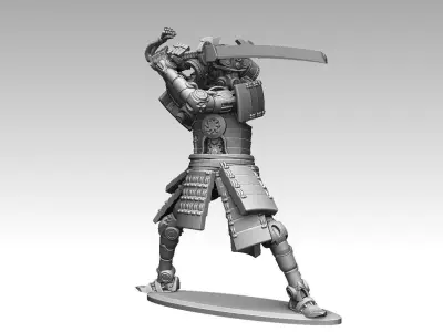 Robo Samurai Mk 10 3D print model