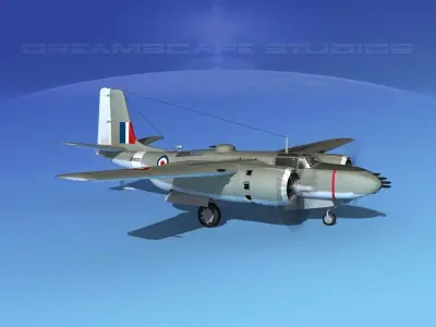 Douglas A-26B Invader UK 3D model