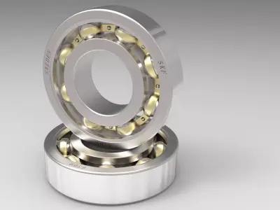 Bearing SKF 6309 Free 3D model