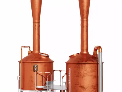 BREWING VATS 3D model