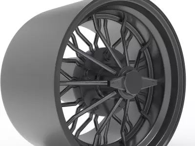 VINTAGE AR 018 WHEEL 3D PRINT MODEL  3D print model