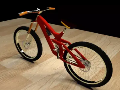  Mountain bike 3D model by ernestdavid948