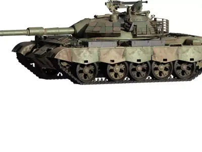 Type 59d tank 3D model