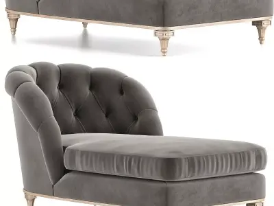 MARCHESE Chaise Lounge Low-poly 3D model
