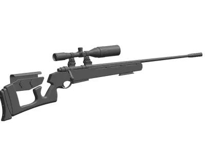 GOL Sniper Magnum 3D model purchase