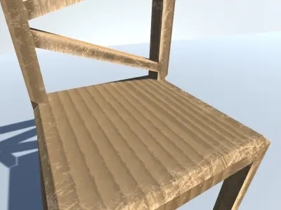Simple Chairs Free low-poly 3D model