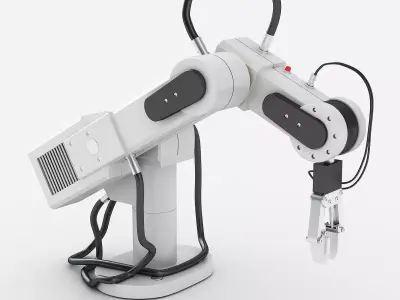 Laboratory Robot Manipulator 3D model