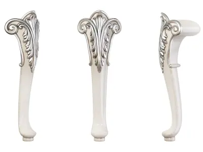 Classic leg 088 3D model