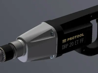 Drill - ProTool Free 3D model