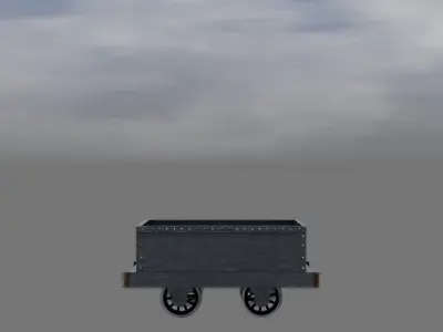 drop side ng truck 3D model