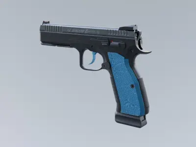CZ Shadow 2 Pistol Game Ready Low-poly 3D model