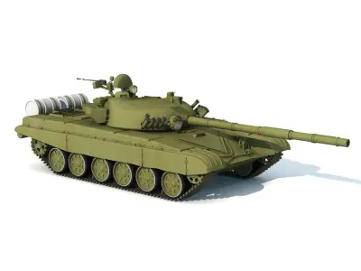 T-72M1 Tank 3D model
