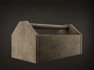 wood object 3D model