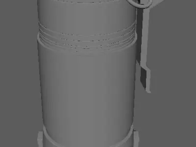 Smoke Grenade  3D model