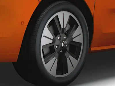 VW Multivan T7 2023 wheel 3D model