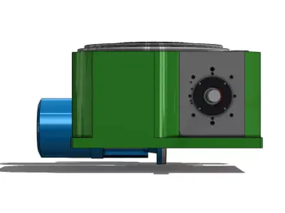 Indexacao Rotativa Autorotor T55 RMI85 AUT80A Rotating Indexing 3D model